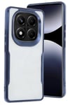Mey İthalat®   Redmi Note 14 Pro 5G Kılıf Boyi Silikon Kapak - Lacivert