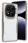 Mey İthalat®   Redmi Note 14 Pro 5G Kılıf Boyi Silikon Kapak - Titan Gri