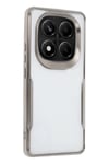 Mey İthalat®   Redmi Note 14 Pro 5G Kılıf Boyi Silikon Kapak - Titan Gri