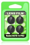 Mey İthalat®   Redmi Note 14 Pro 5G Raze Metal Kamera Lens - Siyah