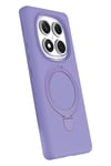 Mey İthalat®   Redmi Note 14 Pro 5G Regal Magsafe Standlı Kapak - Lila