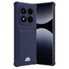 Mey İthalat®   Redmi Note 14 Pro Plus Kelvin Kartvizitli Silikon - Lacivert