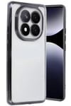Mey İthalat®   Redmi Note 14 Pro Plus Kılıf  Lensli Silikon - Siyah