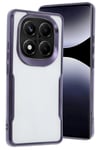 Mey İthalat®   Redmi Note 14 Pro Plus Kılıf Boyi Silikon Kapak - Derin Mor