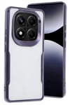 Mey İthalat®   Redmi Note 14 Pro Plus Kılıf Boyi Silikon Kapak - Derin Mor