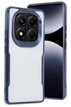 Mey İthalat®   Redmi Note 14 Pro Plus Kılıf Boyi Silikon Kapak - Lacivert