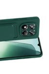 Mey İthalat®   Redmi Note 15 4G Kelvin Kartvizitli Silikon - Koyu Yeşil