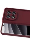 Mey İthalat®   Redmi Note 15 Pro 5G Viera Silikon - Bordo