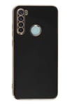 Mey İthalat®   Redmi Note 8 Kılıf Volet Silikon - Siyah