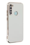 Mey İthalat®   Redmi Note 8 Kılıf Volet Silikon - Beyaz
