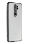 Mey İthalat®   Redmi Note 8 Pro Kılıf  Lensli Silikon - Siyah