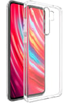 Mey İthalat®   Redmi Note 8 Pro Kılıf Lüx Şeffaf Silikon