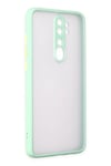 Mey İthalat®   Redmi Note 8 Pro Kılıf Montreal Silikon Kapak - Turkuaz