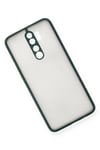 Mey İthalat®   Redmi Note 8 Pro Kılıf Montreal Silikon Kapak - Yeşil