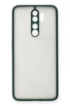 Mey İthalat®   Redmi Note 8 Pro Kılıf Montreal Silikon Kapak - Yeşil