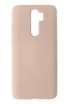 Mey İthalat®   Redmi Note 8 Pro Kılıf Nano içi Kadife Silikon - Pudra