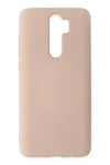 Mey İthalat®   Redmi Note 8 Pro Kılıf Nano içi Kadife Silikon - Pudra
