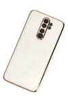 Mey İthalat®   Redmi Note 8 Pro Kılıf Volet Silikon - Beyaz