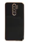 Mey İthalat®   Redmi Note 8 Pro Kılıf Volet Silikon - Siyah