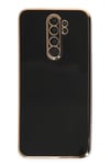Mey İthalat®   Redmi Note 8 Pro Kılıf Volet Silikon - Siyah