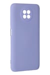 Mey İthalat®   Redmi Note 9 5G Kılıf Nano içi Kadife Silikon - Lila