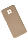 Mey İthalat®   Redmi Note 9 5G Kılıf Nano içi Kadife Silikon - Bej