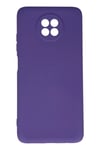 Mey İthalat®   Redmi Note 9 5G Kılıf Nano içi Kadife Silikon - Mor