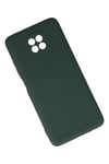 Mey İthalat®   Redmi Note 9 5G Kılıf Nano içi Kadife Silikon - Koyu Yeşil