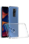 Mey İthalat®   Redmi Note 9 Kılıf Lüx Şeffaf Silikon - Şeffaf