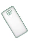 Mey İthalat®   Redmi Note 9 Kılıf Montreal Silikon Kapak - Turkuaz