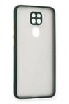Mey İthalat®   Redmi Note 9 Kılıf Montreal Silikon Kapak - Yeşil
