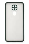 Mey İthalat®   Redmi Note 9 Kılıf Montreal Silikon Kapak - Yeşil