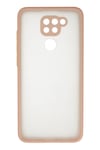 Mey İthalat®   Redmi Note 9 Kılıf Montreal Silikon Kapak - Pembe