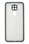 Mey İthalat®   Redmi Note 9 Kılıf Montreal Silikon Kapak - Yeşil