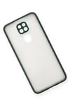 Mey İthalat®   Redmi Note 9 Kılıf Montreal Silikon Kapak - Yeşil
