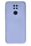 Mey İthalat®   Redmi Note 9 Kılıf Nano içi Kadife Silikon - Lila