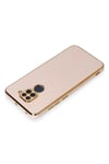 Mey İthalat®   Redmi Note 9 Kılıf Volet Silikon - Pembe