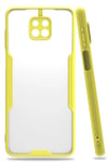 Mey İthalat®   Redmi Note 9S Kılıf Platin Silikon - Sarı