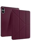 Mey İthalat®   Redmi Pad Pro 12.1 Kılıf Kalemlikli Mars Tablet Kılıfı - Mürdüm