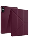 Mey İthalat®   Redmi Pad Pro 12.1 Kılıf Kalemlikli Mars Tablet Kılıfı - Mürdüm