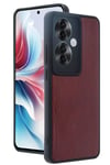 Mey İthalat®   Reno 11F Kılıf Aras Deri Kapak - Bordo