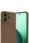 Mey İthalat®   Reno 14 Auto Focus Karbon Kapak - Kahverengi