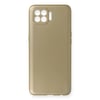 Mey İthalat®   Reno 4 Lite Kılıf First Silikon - Gold