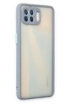 Mey İthalat®   Reno 4 Lite Kılıf Montreal Silikon Kapak - Gri