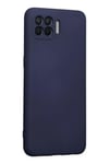 Mey İthalat®   Reno 4 Lite Kılıf Nano içi Kadife Silikon - Lacivert