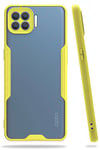 Mey İthalat®   Reno 4 Lite Kılıf Platin Silikon - Sarı