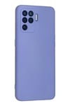 Mey İthalat®   Reno 5 Lite Kılıf Nano içi Kadife Silikon - Lila