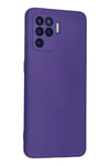 Mey İthalat®   Reno 5 Lite Kılıf Nano içi Kadife Silikon - Mor