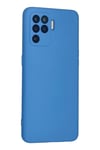 Mey İthalat®   Reno 5 Lite Kılıf Nano içi Kadife Silikon - Mavi