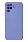 Mey İthalat®   Reno 5 Lite Kılıf Nano içi Kadife Silikon - Lila